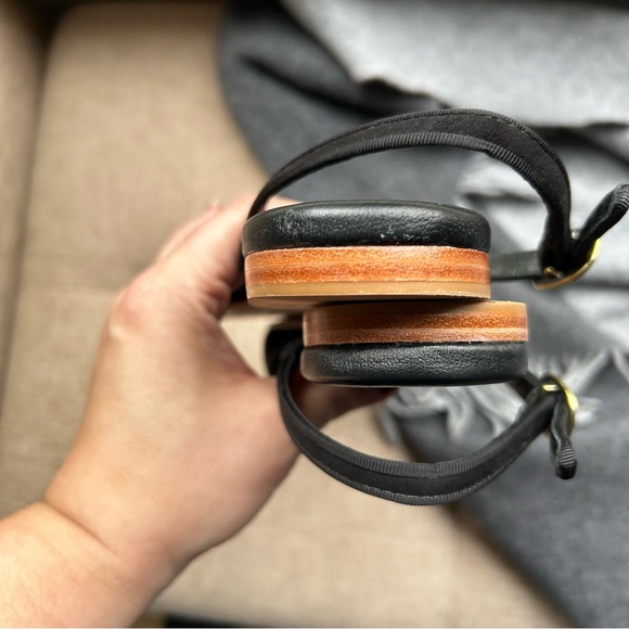 Doen Sz 37 Suede Renata Slingback Sandal Black - Picture 6 of 9